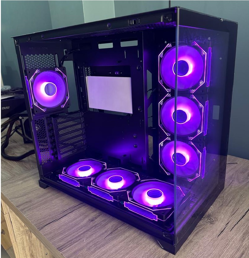 CASE MAGMA V5 7FANS ARGB BLACK